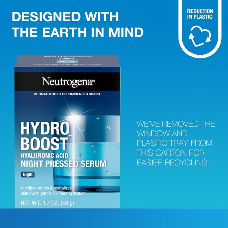 Neutrogena Hidratante Hydro Boost con Ácido Hialurónico Gel Hidratante de uso diario para piel seca