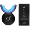 MOON Kit de blanqueamiento dental con luz LED, inalámbrico, tratamiento de 5 minutos, suave con dientes sensibles, ayuda a