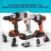 Destornillador/perforadora Black & Decker 20 V MAX con 1 baterías de litio