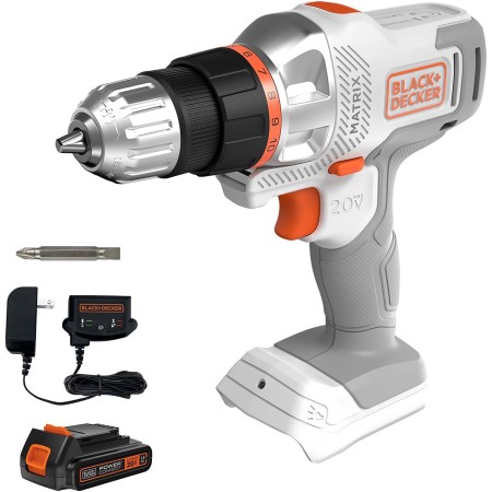 Destornillador/perforadora Black & Decker 20 V MAX con 1 baterías de litio