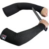 Evridwear - 1 par de mangas resistentes a cortes para protección de brazos en el trabajo, EN388 Nivel 5, contra punciones, con o