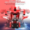 Dolanus Automóvil Transform Robot RC - El automóvil con control remoto contiene todas las baterías: Deformación de un solo botón