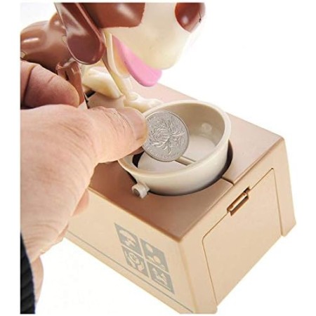 Juguete caja de dinero, come monedas robótico My Dog Piggy Bank por Liberty Imports