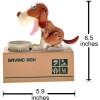 Juguete caja de dinero, come monedas robótico My Dog Piggy Bank por Liberty Imports