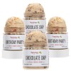 HAPPYLICIOUS Masa de galletas comestible gourmet | Listo para comer de forma segura directamente del frasco | Delicioso