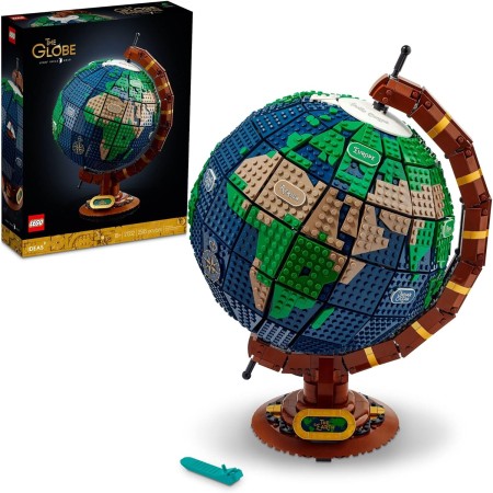 LEGO Ideas The Globe 21332 - Juego de construcción para adultos (2585 piezas)