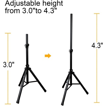 RECK DC 12 portátil de 12 pulgadas, 1000 vatios, sistema de altavoces Dj/PA alimentado de 2 vías, conjunto combinado con