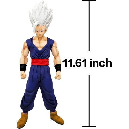 MASEKE Figura de Gohan, figura de acción de anime Beast Gohan DBZ, estatua de decoración de juguete, regalo de 8.46 pulgadas