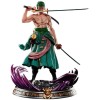 Figura de acción de Zoro, tres espadas Zoro, juguetes de anime, figura de modelo, estatua de PVC, modelo de personaje, colección