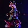 Figura de acción de Zoro, tres espadas Zoro, juguetes de anime, figura de modelo, estatua de PVC, modelo de personaje, colección