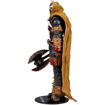 McFarlane Toys Mortal Kombat Spawn Bloody Classic - Figura de acción de 7 pulgadas con accesorios