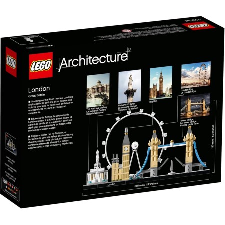 LEGO Architecture Londres 21034, Colección de horizonte para regalo