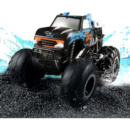 XINGRUI - Camión militar a control remoto, tiempo de juego de 50 minutos, JJRC Q69 Off-Road. Coche a control remoto, 2.4 GHz,