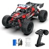 XINGRUI - Camión militar a control remoto, tiempo de juego de 50 minutos, JJRC Q69 Off-Road. Coche a control remoto, 2.4 GHz,