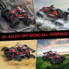 XINGRUI - Camión militar a control remoto, tiempo de juego de 50 minutos, JJRC Q69 Off-Road. Coche a control remoto, 2.4 GHz,