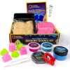 NATIONAL GEOGRAPHIC Kit de ciencia de la Tierra - Más de 15 experimentos científicos para niños, kit de cultivo de cristales,