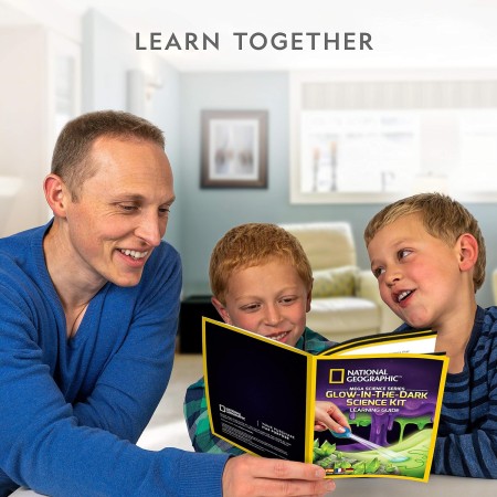 NATIONAL GEOGRAPHIC Kit de ciencia de la Tierra - Más de 15 experimentos científicos para niños, kit de cultivo de cristales,