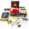 NATIONAL GEOGRAPHIC Kit de ciencia de la Tierra - Más de 15 experimentos científicos para niños, kit de cultivo de cristales,