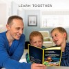 NATIONAL GEOGRAPHIC Kit de ciencia de la Tierra - Más de 15 experimentos científicos para niños, kit de cultivo de cristales,