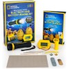 NATIONAL GEOGRAPHIC Kit de ciencia de la Tierra - Más de 15 experimentos científicos para niños, kit de cultivo de cristales,