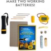 NATIONAL GEOGRAPHIC Kit de ciencia de la Tierra - Más de 15 experimentos científicos para niños, kit de cultivo de cristales,