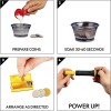 NATIONAL GEOGRAPHIC Kit de ciencia de la Tierra - Más de 15 experimentos científicos para niños, kit de cultivo de cristales,