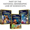 NATIONAL GEOGRAPHIC Kit de ciencia de la Tierra - Más de 15 experimentos científicos para niños, kit de cultivo de cristales,