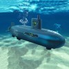 GoolRC Mini submarino a control remoto, barco de control remoto de 2.4 GHz, 6 canales DIY bajo el agua barco RC para niños
