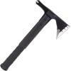 SOG Survival Hawk SK1001-CP cabezal de hacha negra con carcasa dura con sacaclavos, cabeza de martillo, iniciador de fuego,