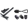 SOG Survival Hawk SK1001-CP cabezal de hacha negra con carcasa dura con sacaclavos, cabeza de martillo, iniciador de fuego,