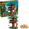 LEGO Ideas Tree House 21318, juego de construcción modelo para niños de 16 años con 3 cabinas, hojas intercambiables,