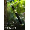 SOG Survival Hawk SK1001-CP cabezal de hacha negra con carcasa dura con sacaclavos, cabeza de martillo, iniciador de fuego,