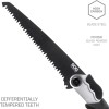 SOG Survival Hawk SK1001-CP cabezal de hacha negra con carcasa dura con sacaclavos, cabeza de martillo, iniciador de fuego,