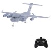 GoolRC C-17 Avión RC, avión de control remoto de 2.4 GHz, avión de transporte militar con envergadura de 14.685 in, avión RC de