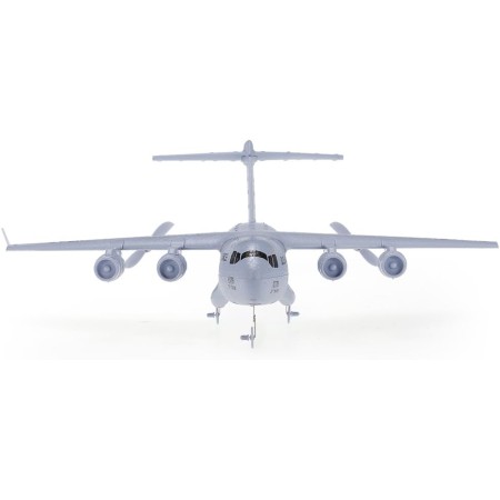 GoolRC C-17 Avión RC, avión de control remoto de 2.4 GHz, avión de transporte militar con envergadura de 14.685 in, avión RC de