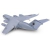 GoolRC C-17 Avión RC, avión de control remoto de 2.4 GHz, avión de transporte militar con envergadura de 14.685 in, avión RC de