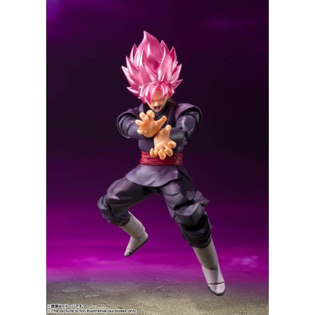 TAMASHII NATIONS - Dragon Ball Super - Goku Black Super Saiyan Rose, Bandai Spirits S.H.Figuarts Figura de acción grande