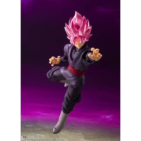 TAMASHII NATIONS - Dragon Ball Super - Goku Black Super Saiyan Rose, Bandai Spirits S.H.Figuarts Figura de acción grande