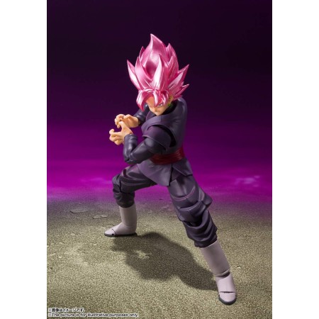 TAMASHII NATIONS - Dragon Ball Super - Goku Black Super Saiyan Rose, Bandai Spirits S.H.Figuarts Figura de acción grande