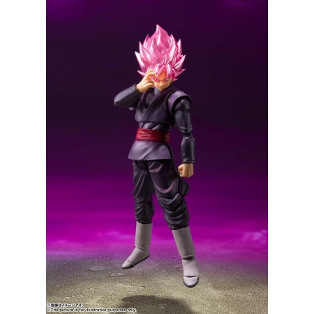 TAMASHII NATIONS - Dragon Ball Super - Goku Black Super Saiyan Rose, Bandai Spirits S.H.Figuarts Figura de acción grande