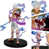 MASEKE One Piece Luffy Gear 5 Figura Anime Colección Modelo Muñeca Juguete Decoración Regalo (Blanco)