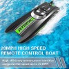 VOLANTEXRC Barcos a control remoto para piscinas y lagos 20+MPH AtomicXS Barco RC de alta velocidad para niños o adultos, bote