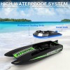 VOLANTEXRC Barcos a control remoto para piscinas y lagos 20+MPH AtomicXS Barco RC de alta velocidad para niños o adultos, bote