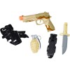 Disfraz con pistola de Maxx Action Commando (5 piezas)