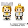 PIPEROID Hatsune Miku Series Miku & Luka - Rompecabezas de papel japonés 3D DIY Robot kit para niños y kit de origami para