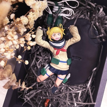 My Hero Academia Figuras Himiko Toga Anime Heroes Statues 7.4 pulgadas Figuras de acción Modelo Juguetes