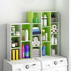 11069WH-GR bookcase