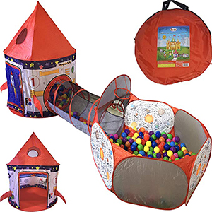 Kids, Play Tent, Tunnel, Ball Pit, Hoop Toys, Boys, Girls, Babies, Toddlers, Educational, Design