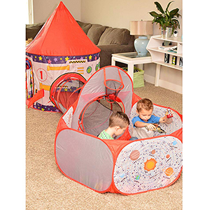 Kids, Play Tent, Tunnel, Ball Pit, Hoop Toys, Boys, Girls, Babies, Toddlers, Educational, Design